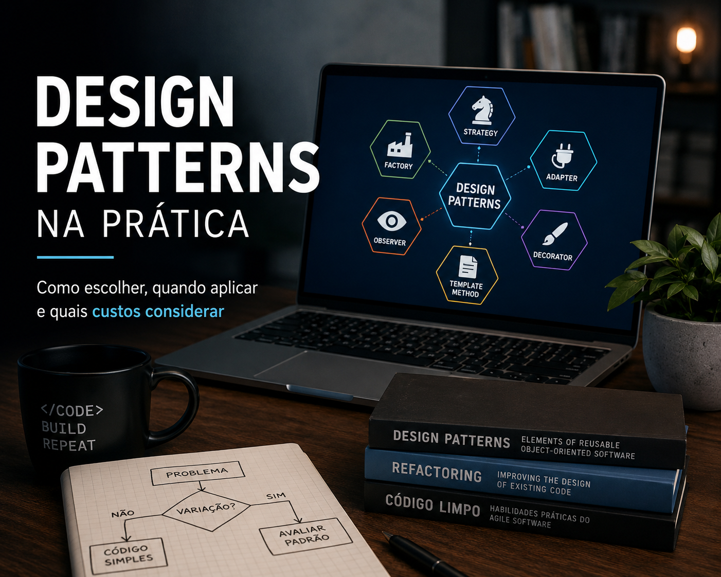 Design Patterns em Java na Prática: Como Escrever Código Mais Flexível sem Criar Complexidade…