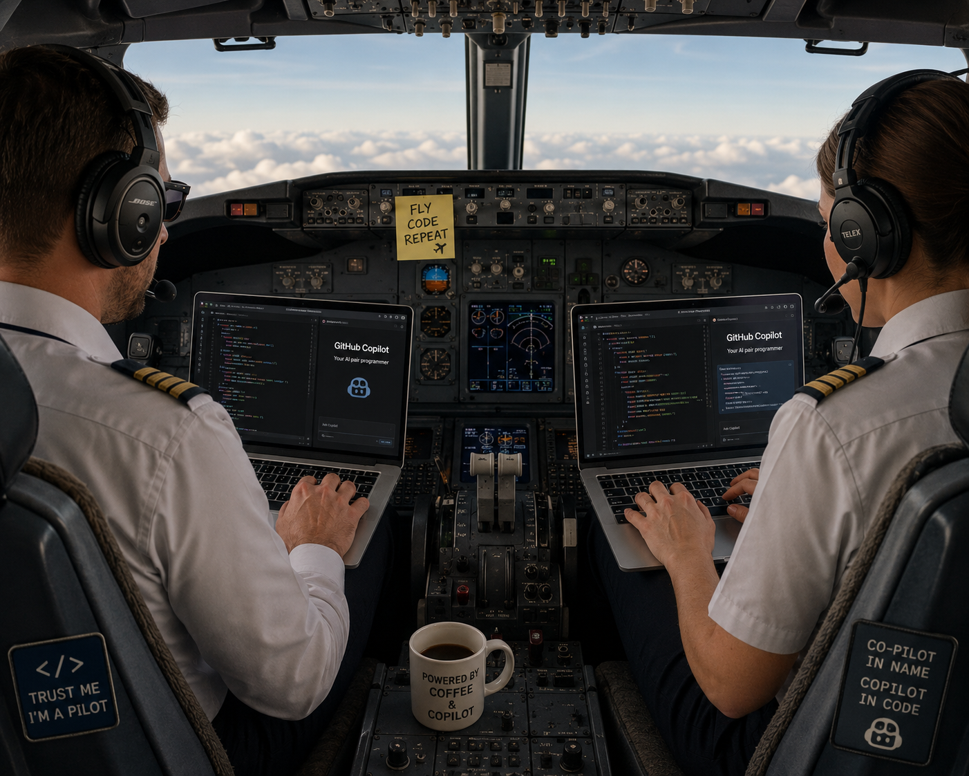 The Flight of Software Engineering — On Pilots and Copilots