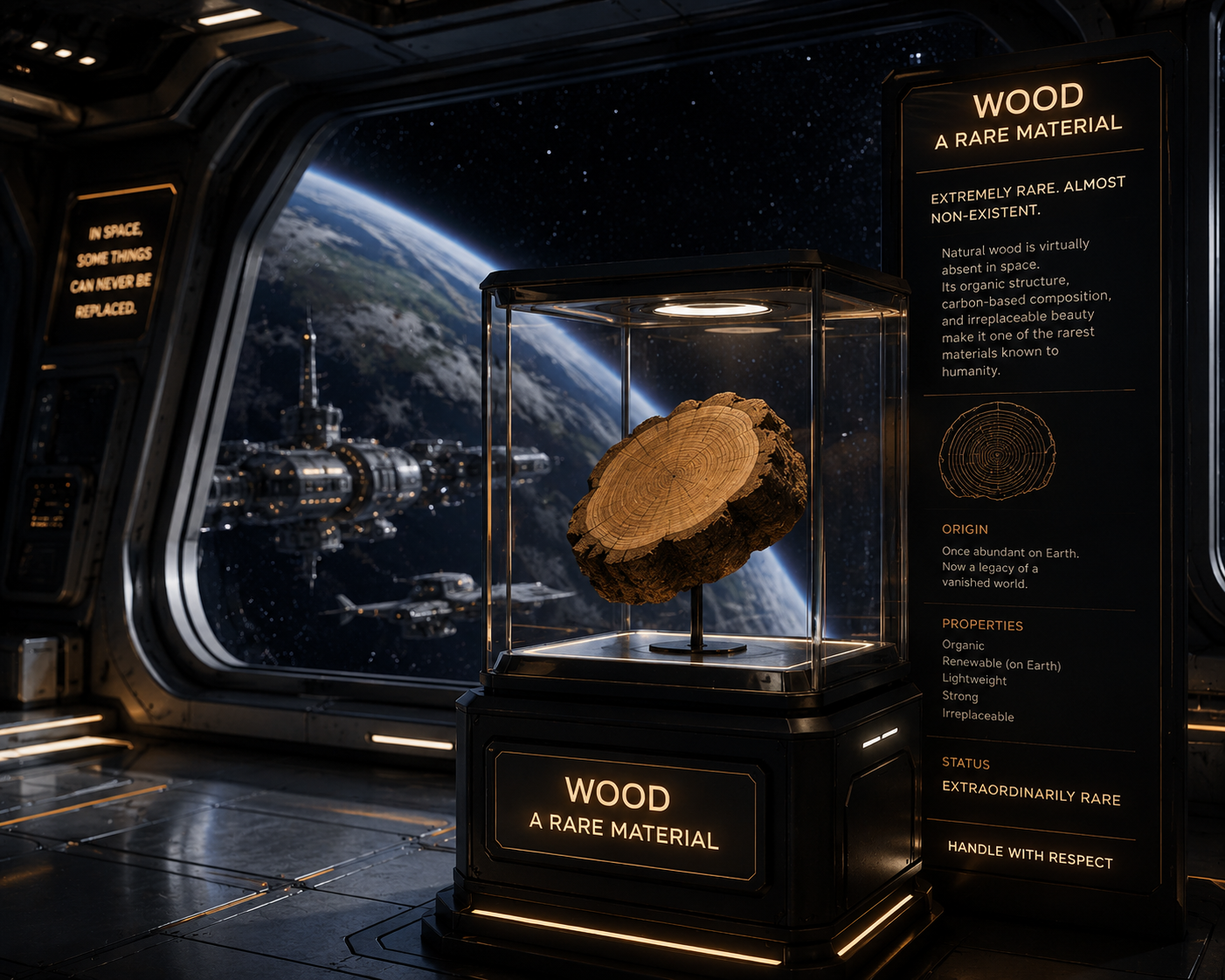 Did You Know… Wood is the rarest material in the Universe!