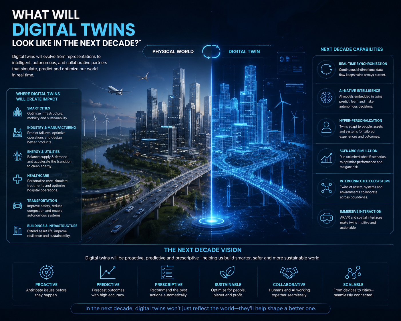 What Will Digital Twins Look Like in the Next Decade?