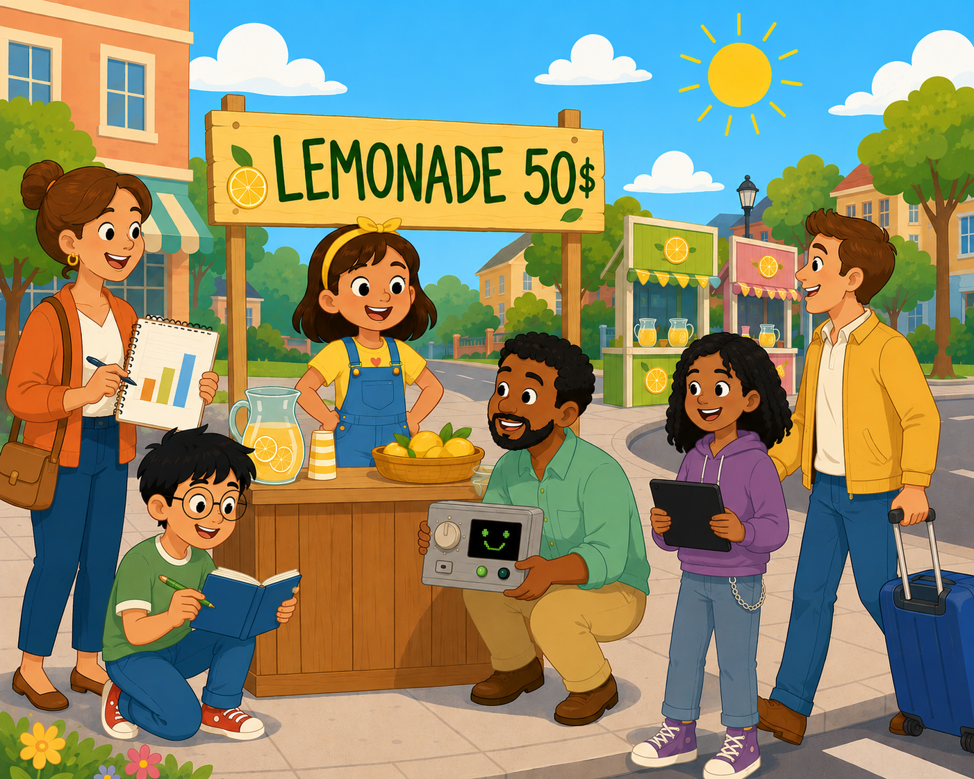 The Lemonade Stand That Explains Data Analytics, Data Science, ML Engineering, AI Engineering, and…