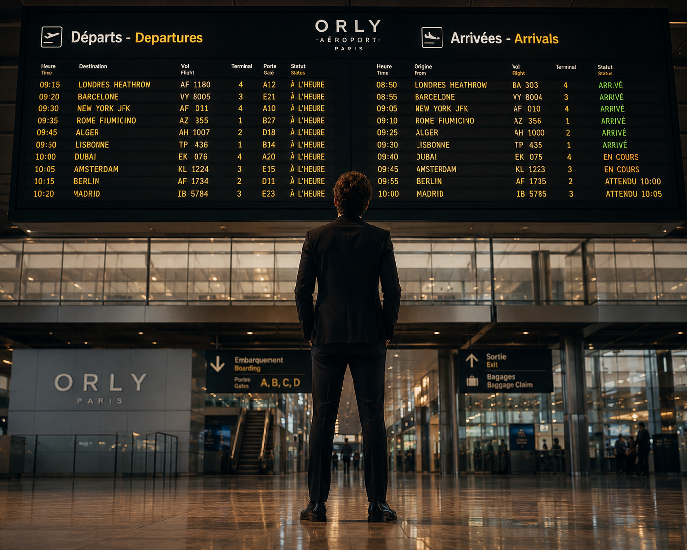 Building a Real-Time Flight Board for Paris Orly Airport with GCP Pub/