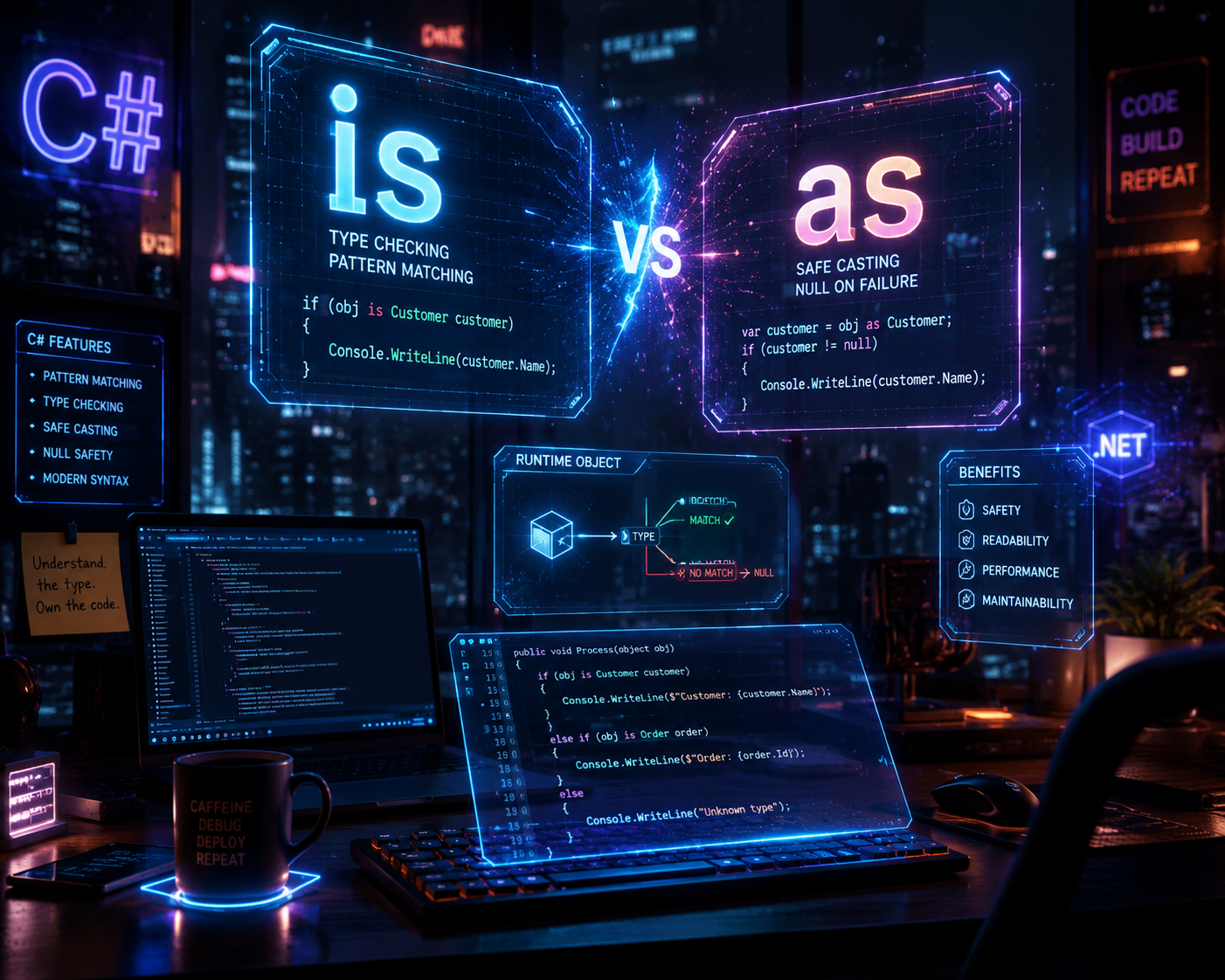 90% of C# Developers Use is and as Incorrectly — Here’s the Real Difference