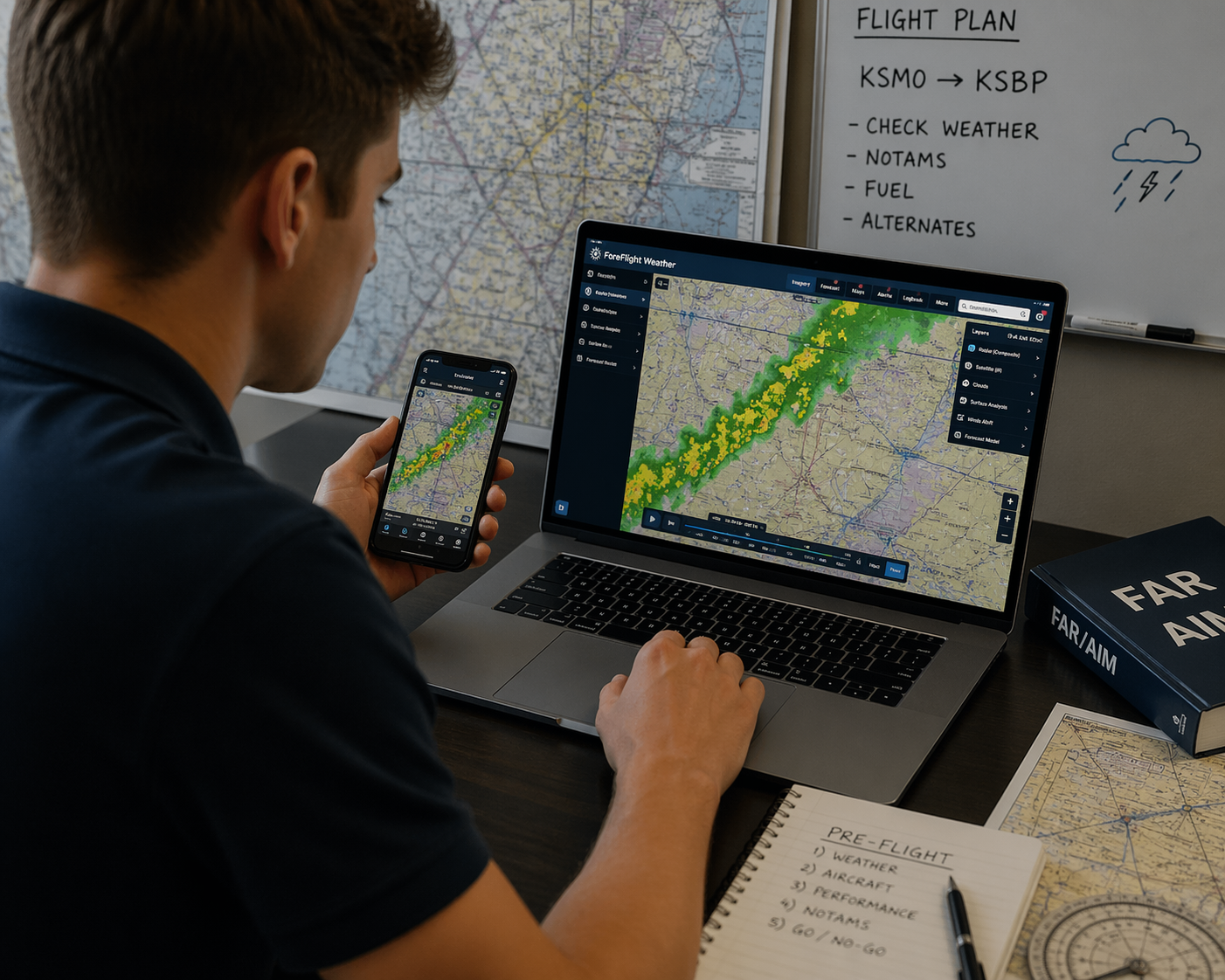 A Day in the Life of a Student Pilot (With Modern Tools)