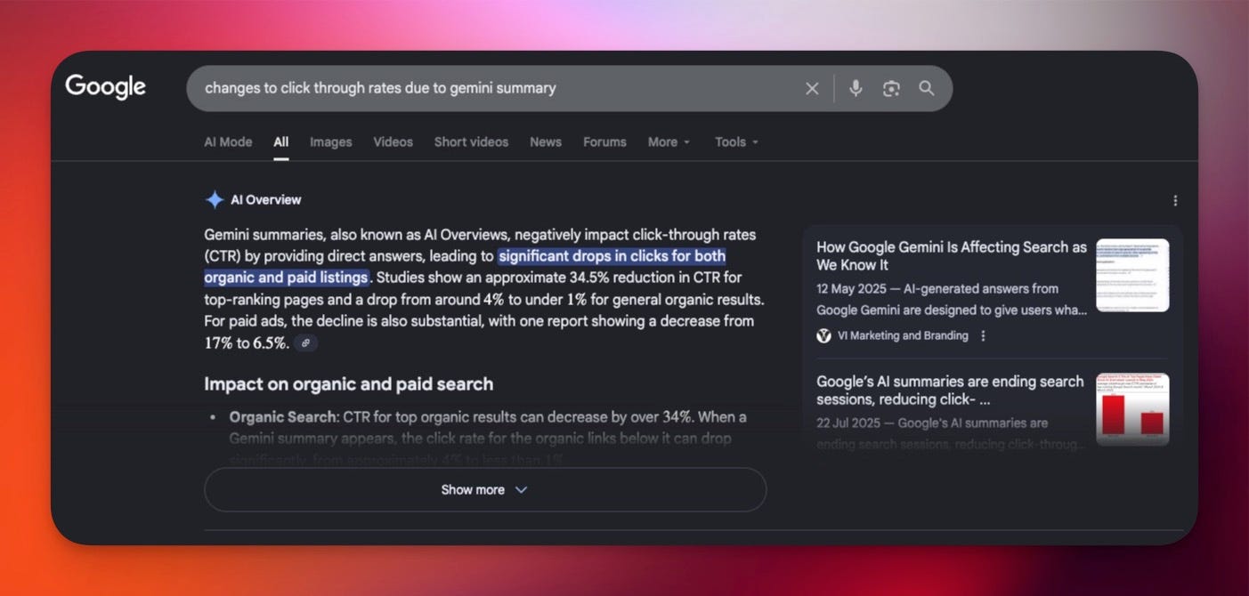 When Search Stops Sending: Designing for an AI-First Google