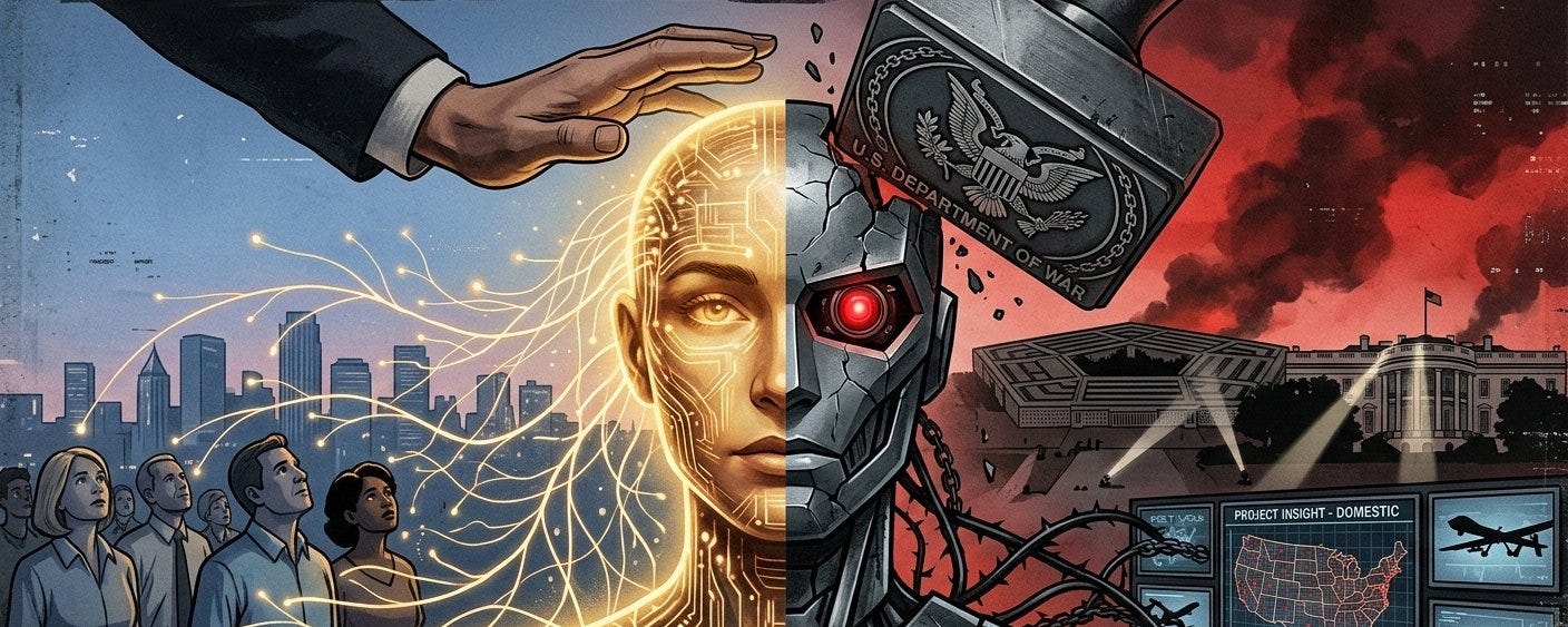 WHY THE PENTAGON NEEDED THE MOST HUMAN AI IN HISTORY