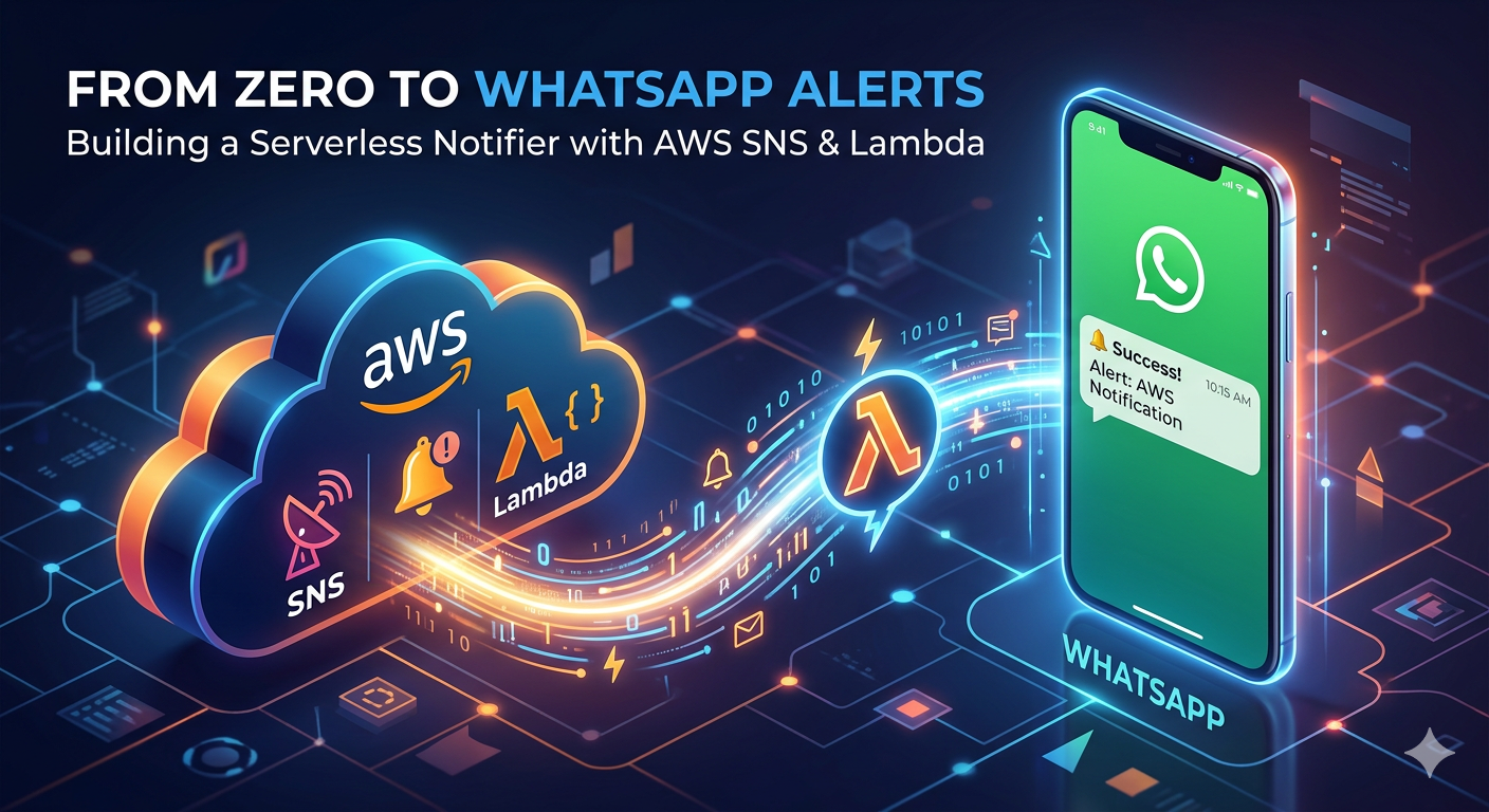 Building a Serverless Notifier with AWS SNS & Lambda (Beginner Friendly)