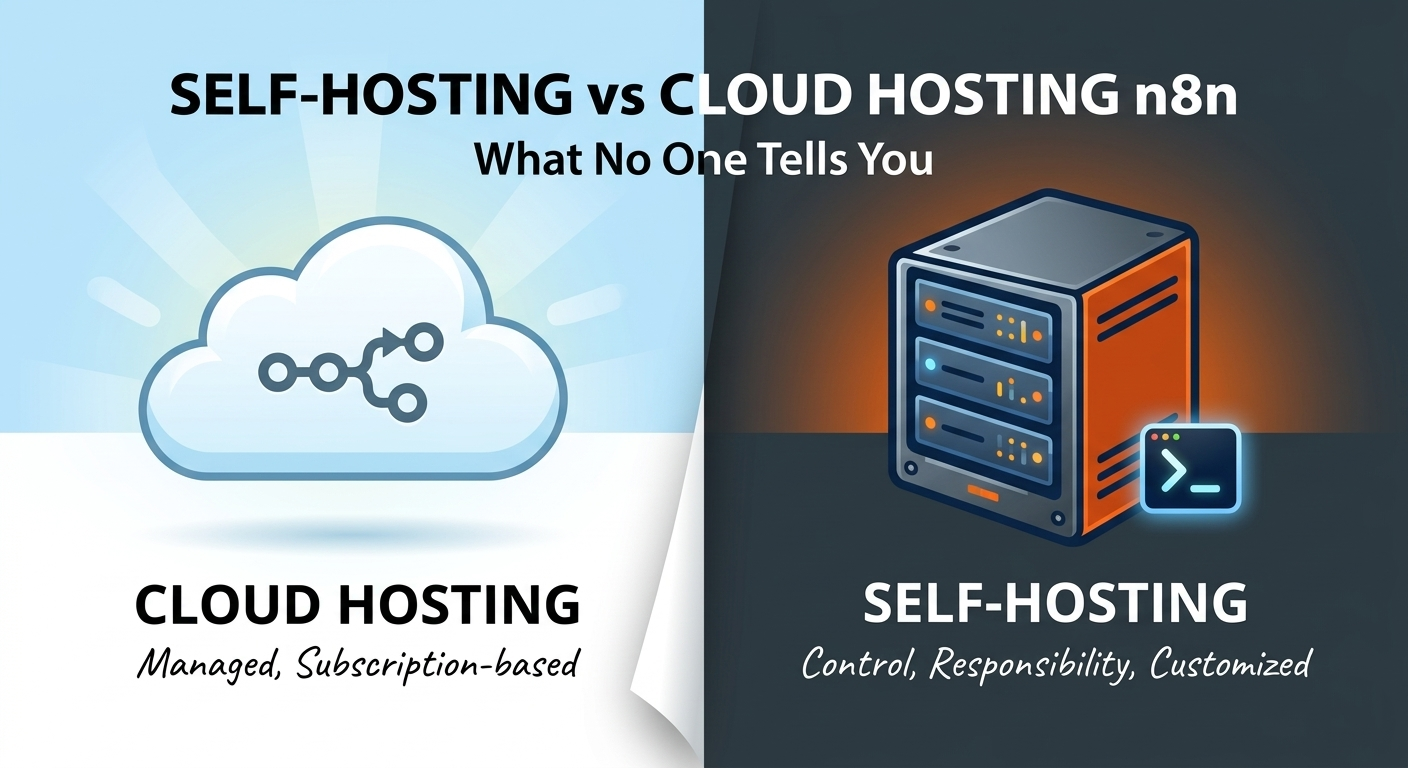Self-Hosting vs Cloud Hosting n8n: What No One Tells You