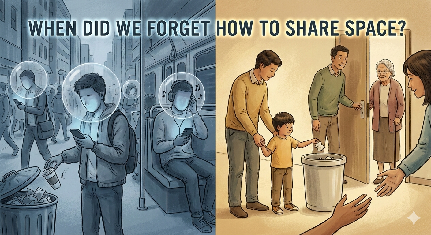 When Did We Forget How to Share Space- When Did We Forget How to Share Space-