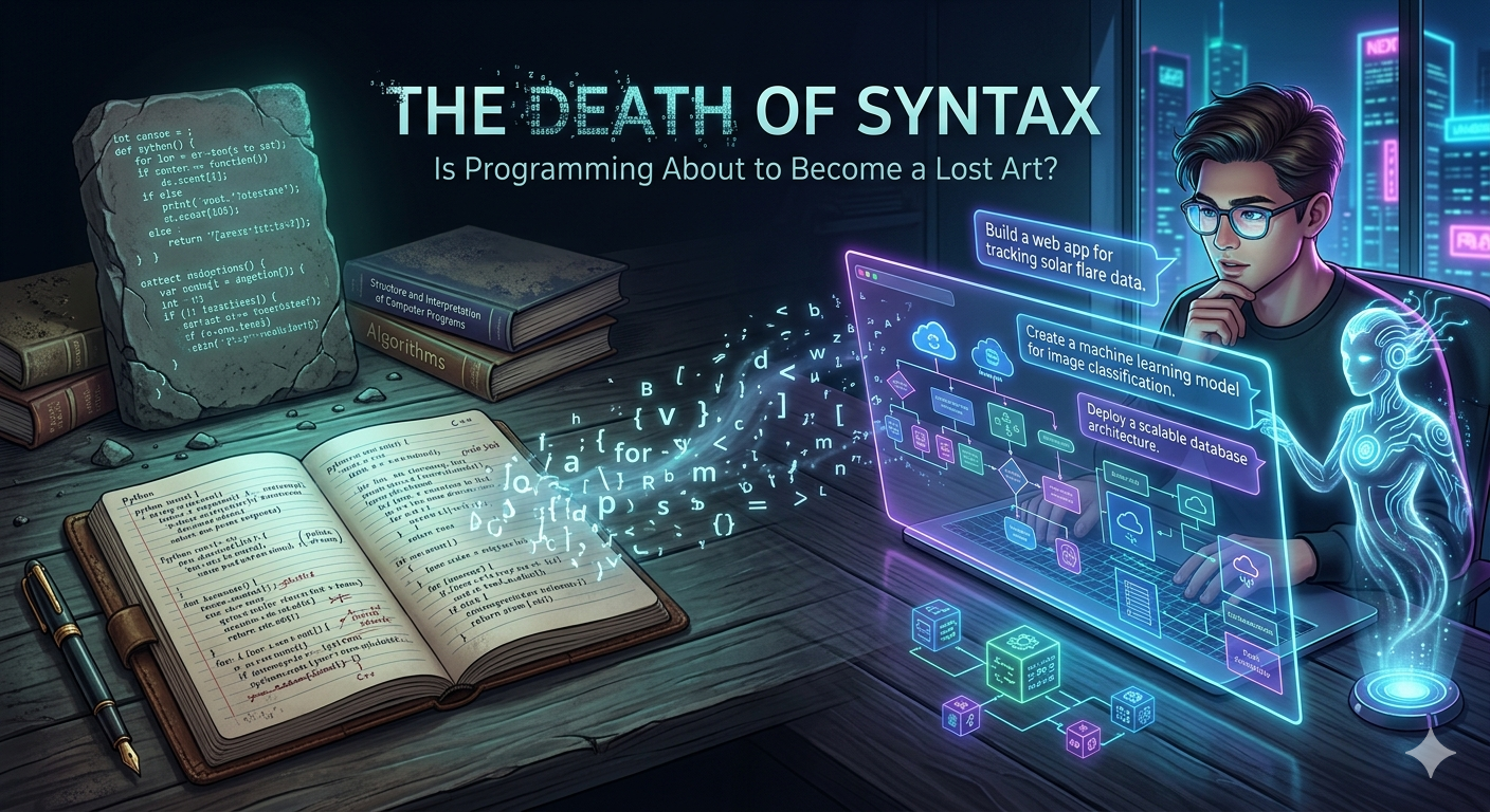 The Death of Syntax: Is Programming