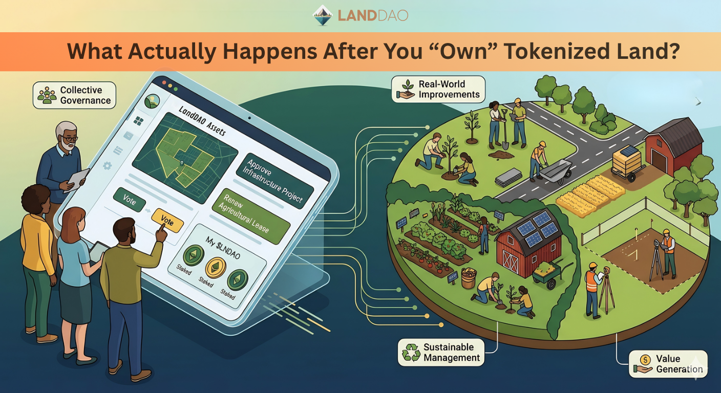 What Actually Happens After You “Own” Tokenized Land?