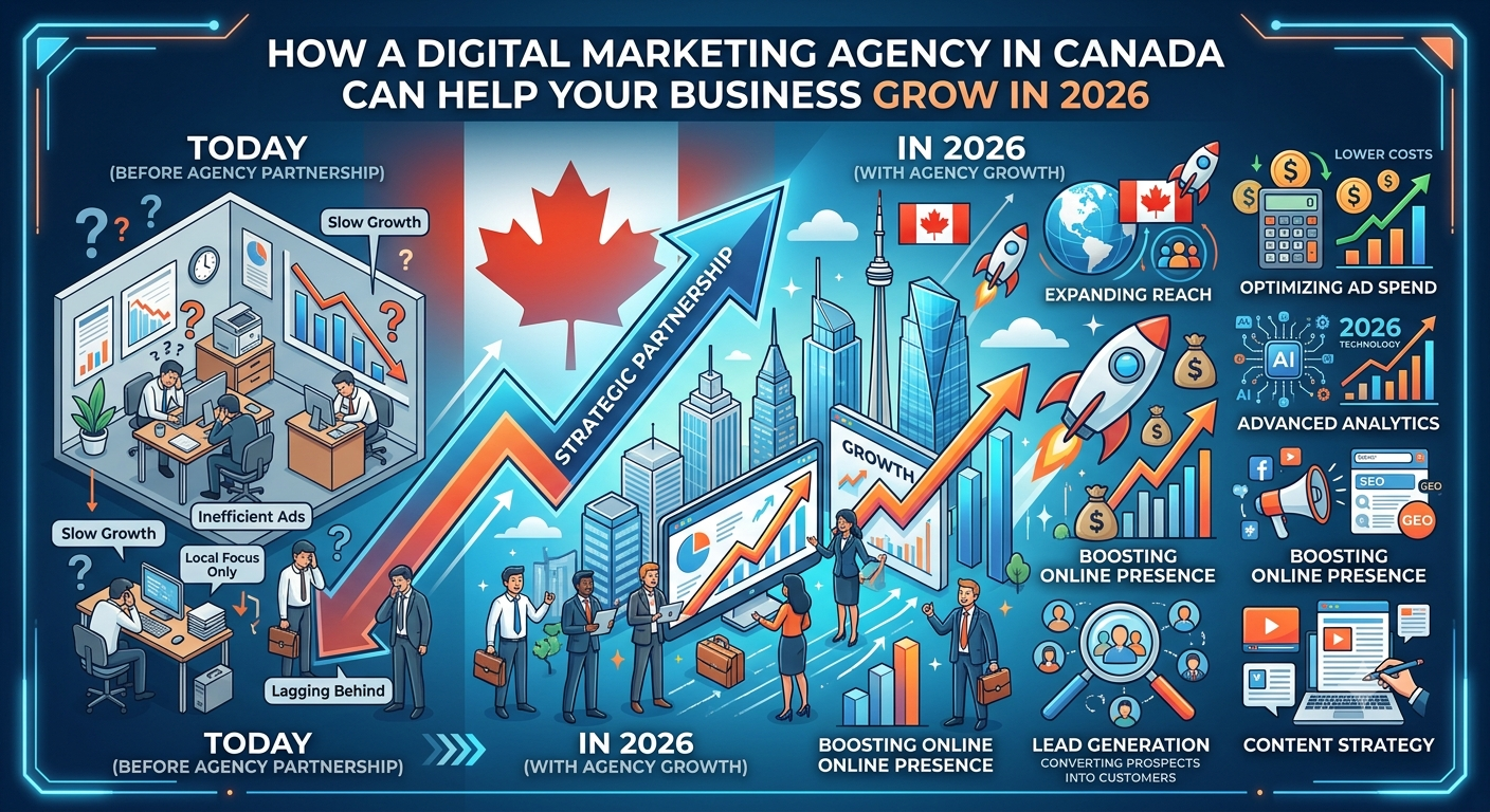 How a Digital Marketing Agency in Canada Can Help Your Business Grow in 2026