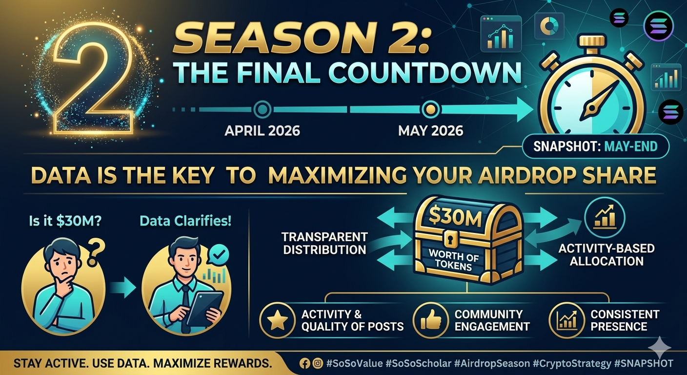 SoSoValue Season 2: Why Data Beats Rumors in the $30M Airdrop Race