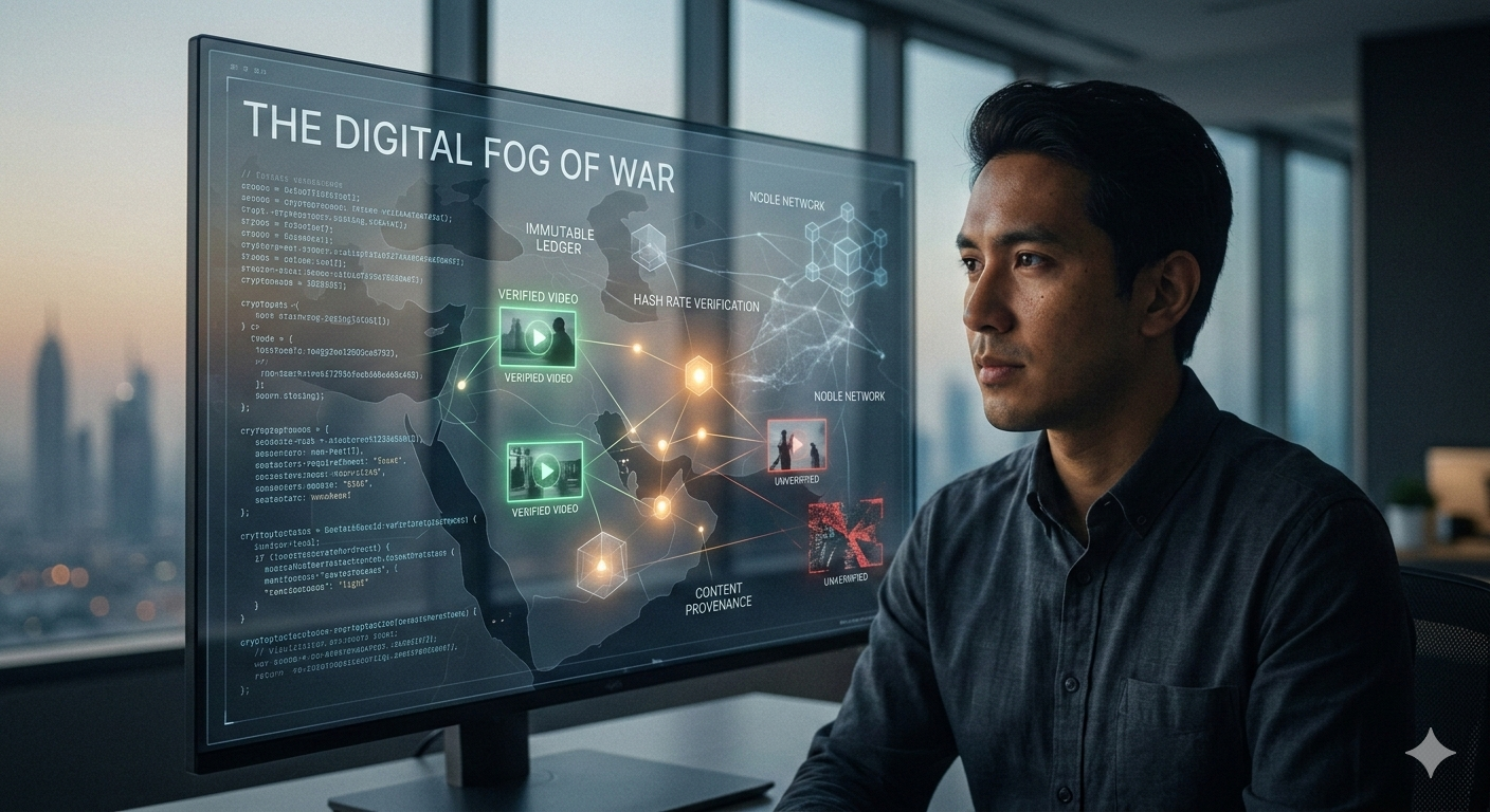 The Digital Fog of War: Decentralized Provenance as a Mandate for Truth
