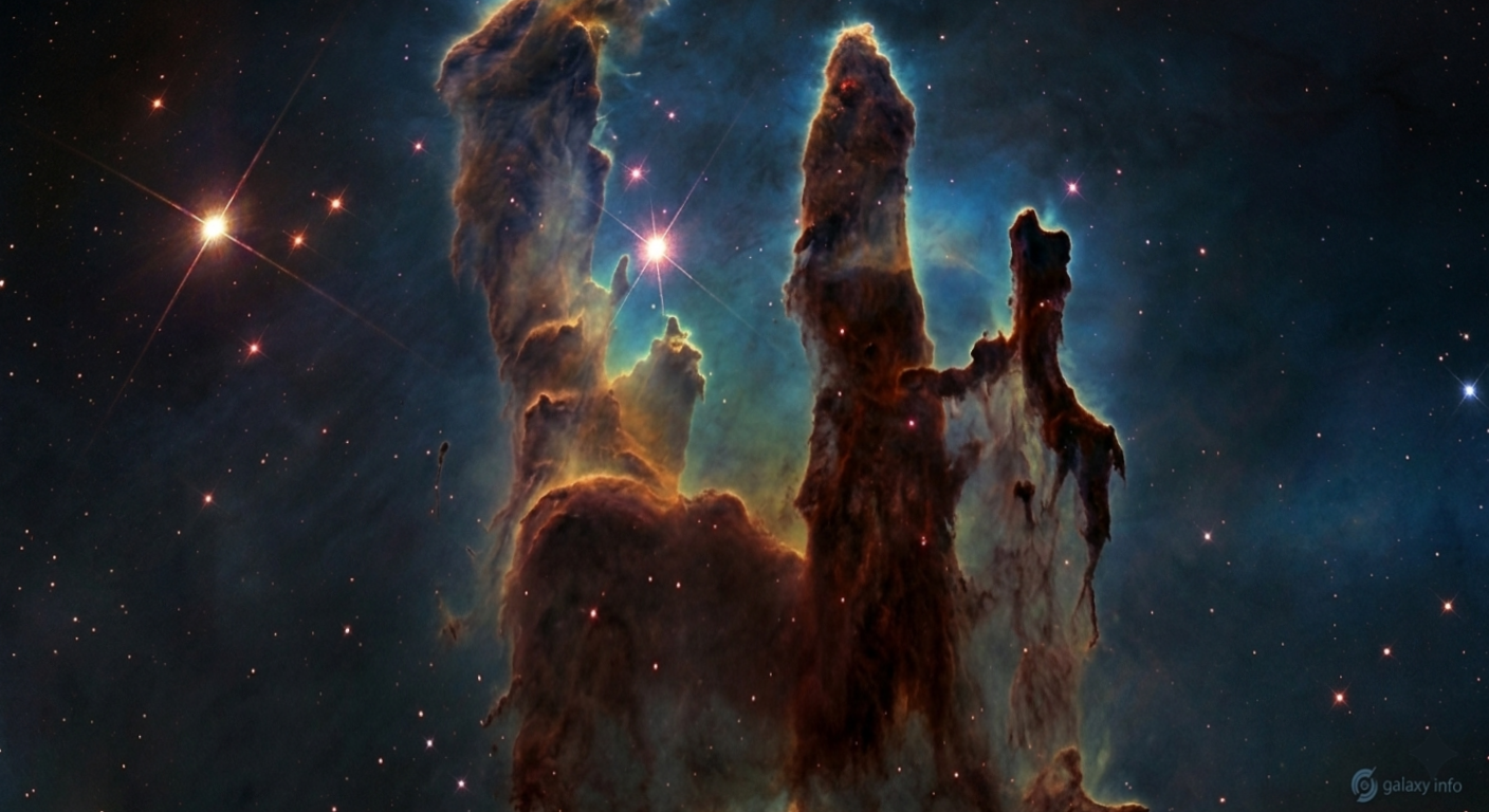 The Pillars of Creation: Architecture of the Cosmos