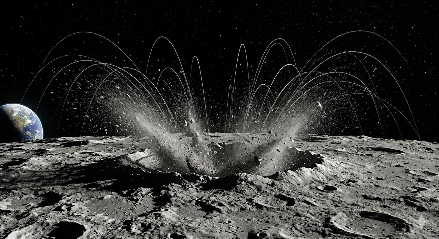 The Ballistics of Silence: Auditing the Lunar Splash