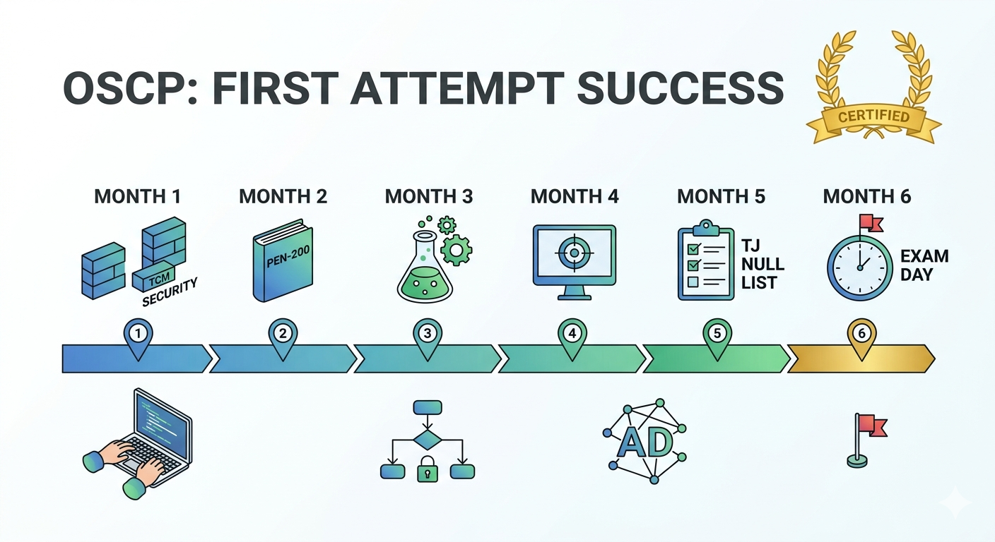 I Passed the OSCP on My First Attempt - My Study Plan