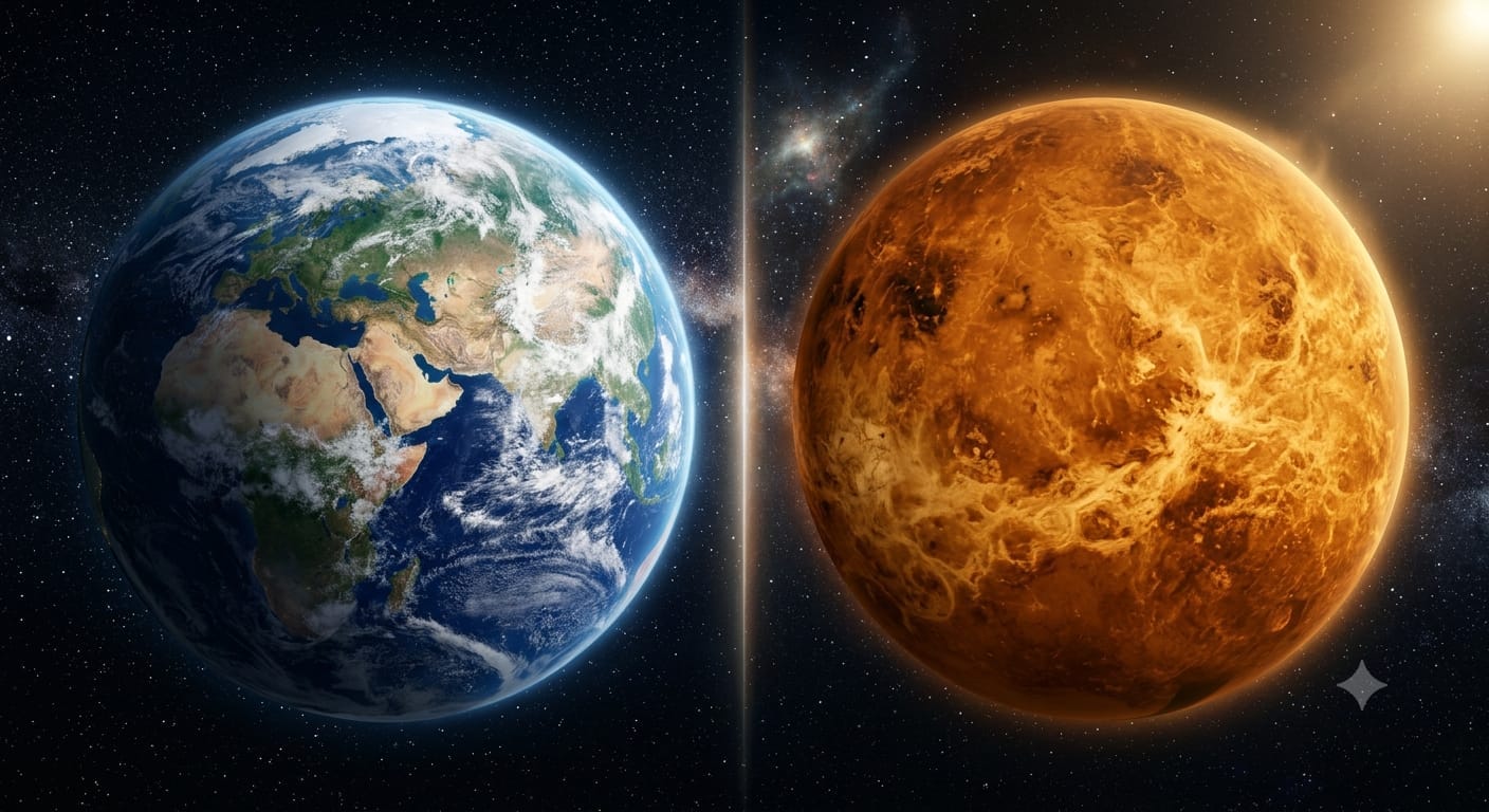 If Venus Is Earth’s Twin What Went Wrong- If Venus Is Earth’s Twin What Went Wrong-