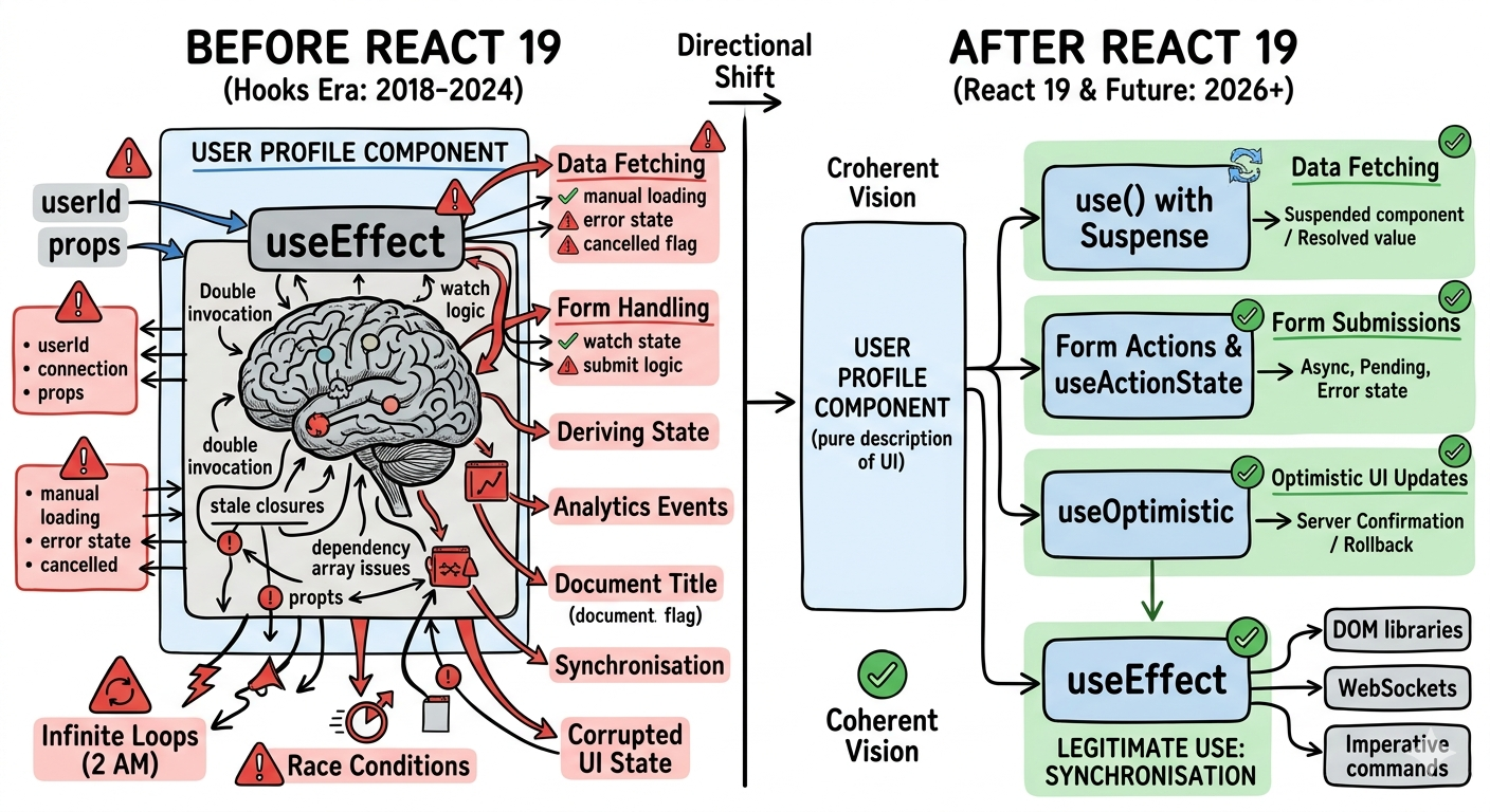 The Death of useEffect: How React 19 Changes Everything