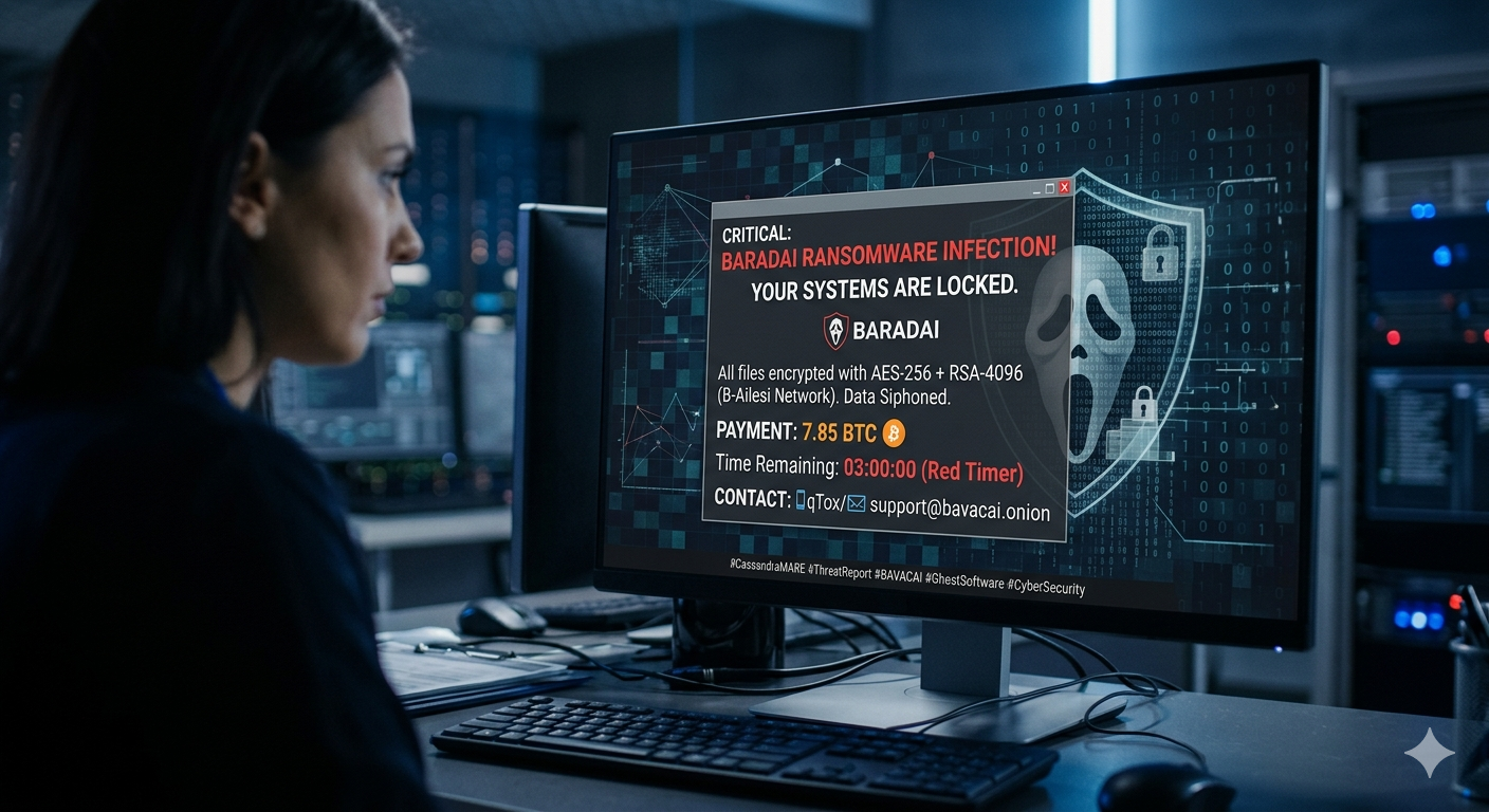 BARADAI Ransomware: “Hayalet Yazılım”ı Parçalarına Ayırıyoruz