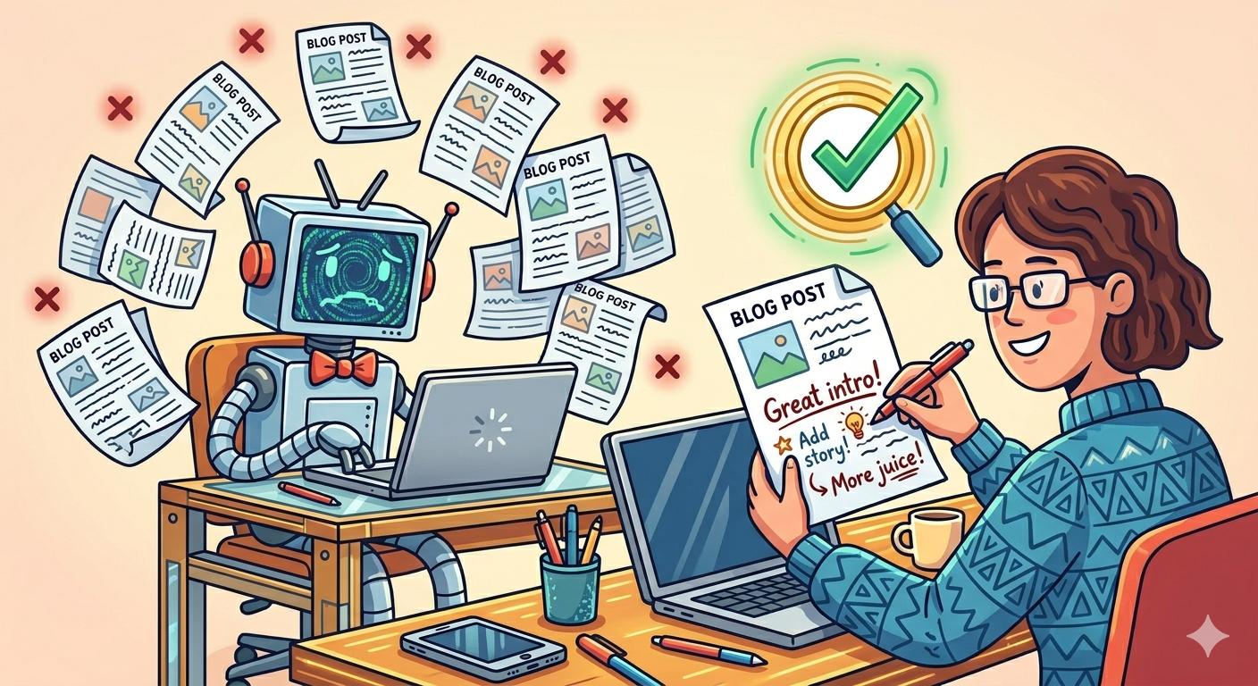 Why Most AI-Written Blogs Fail at SEO (And How to Fix It)