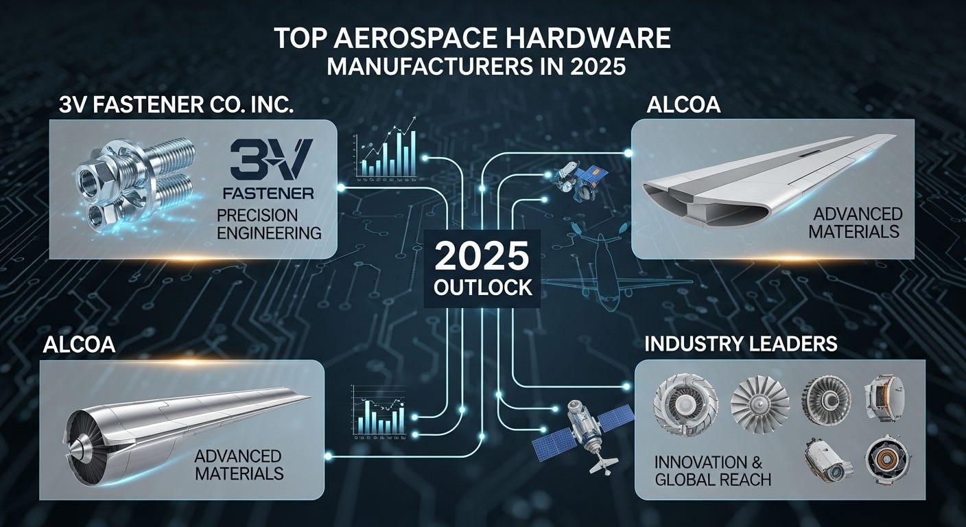 Top Aerospace Hardware Manufacturers in 2025: A Look at 3V Fastener Co Top Aerospace Hardware Manufacturers in 2025: A Look at 3V Fastener Co