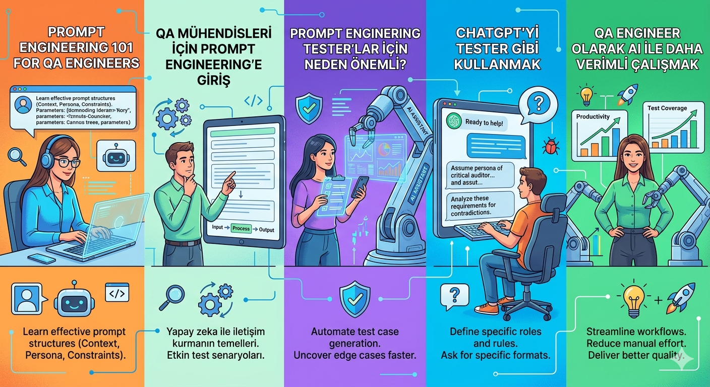 QA Engineer Olarak AI ile Daha Verimli Çalışmak (Prompt Engineering)