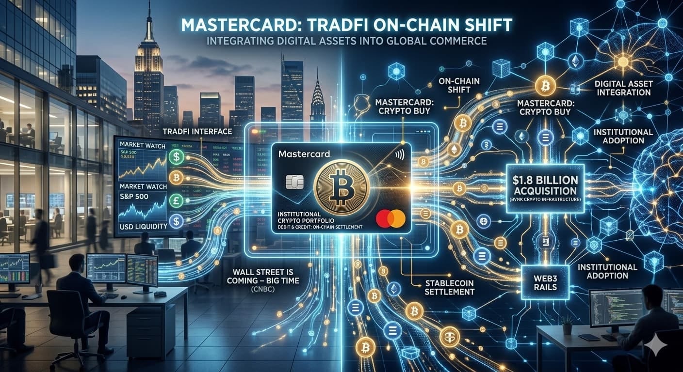 Wall Street Arrives: Inside Mastercard’s Historic $1.8 Billion Crypto Infrastructure Acquisition