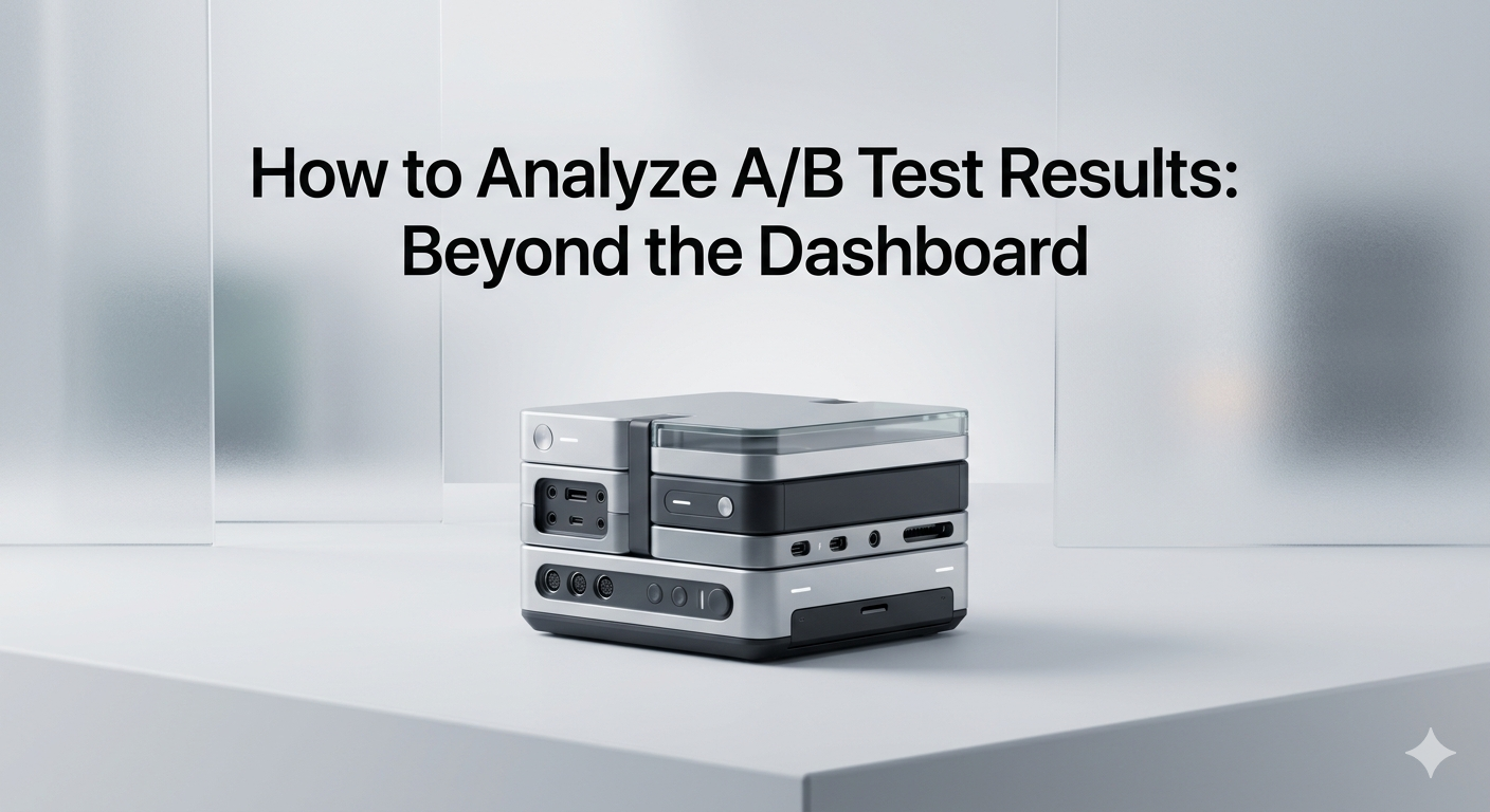 How to Analyze A/B Test Results: Beyond the Dashboard
