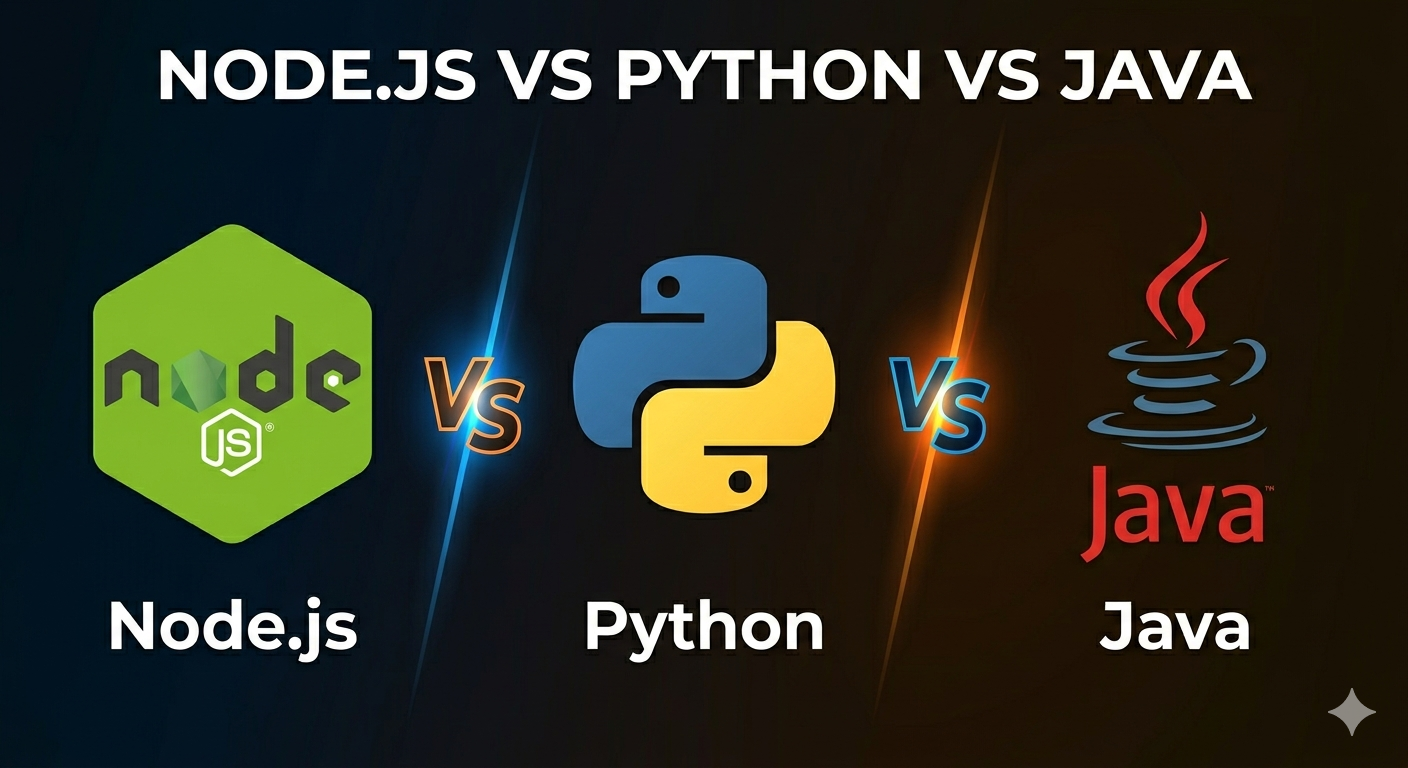 Node.js vs Python vs Java: What to Decide Before Hiring Backend Developers