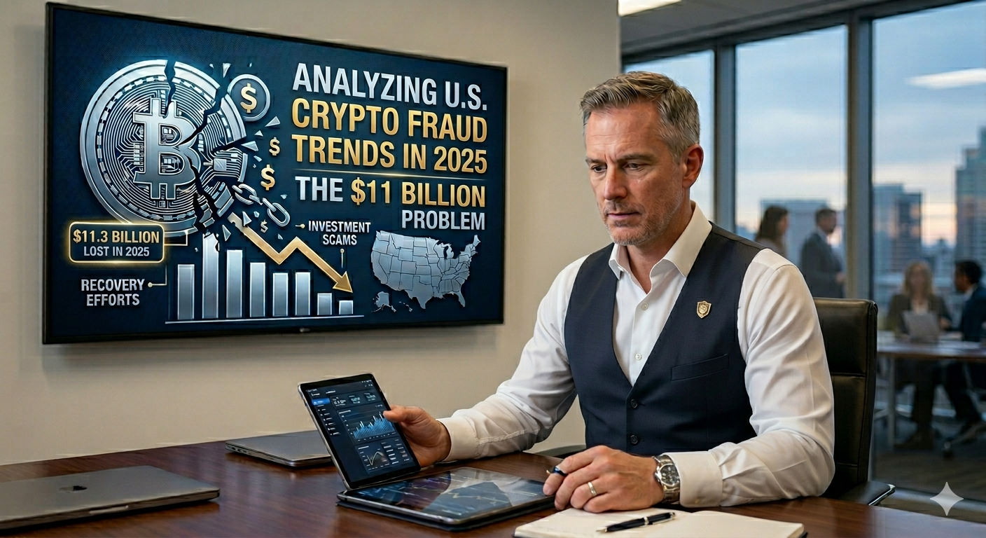 Analyzing US Crypto Fraud Trends in 2025 — The $11 Billion Problem