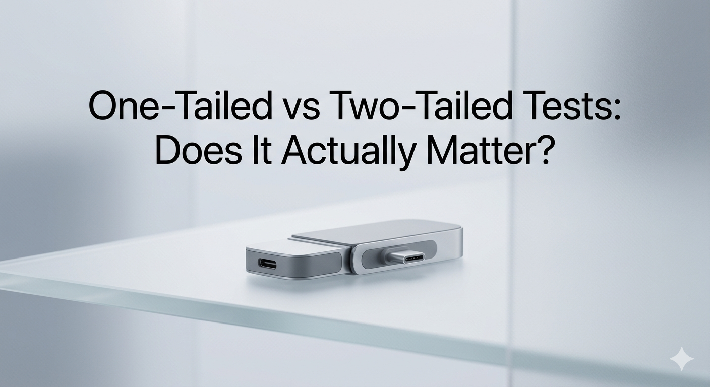 One-Tailed vs Two-Tailed Tests: Does It Actually Matter?