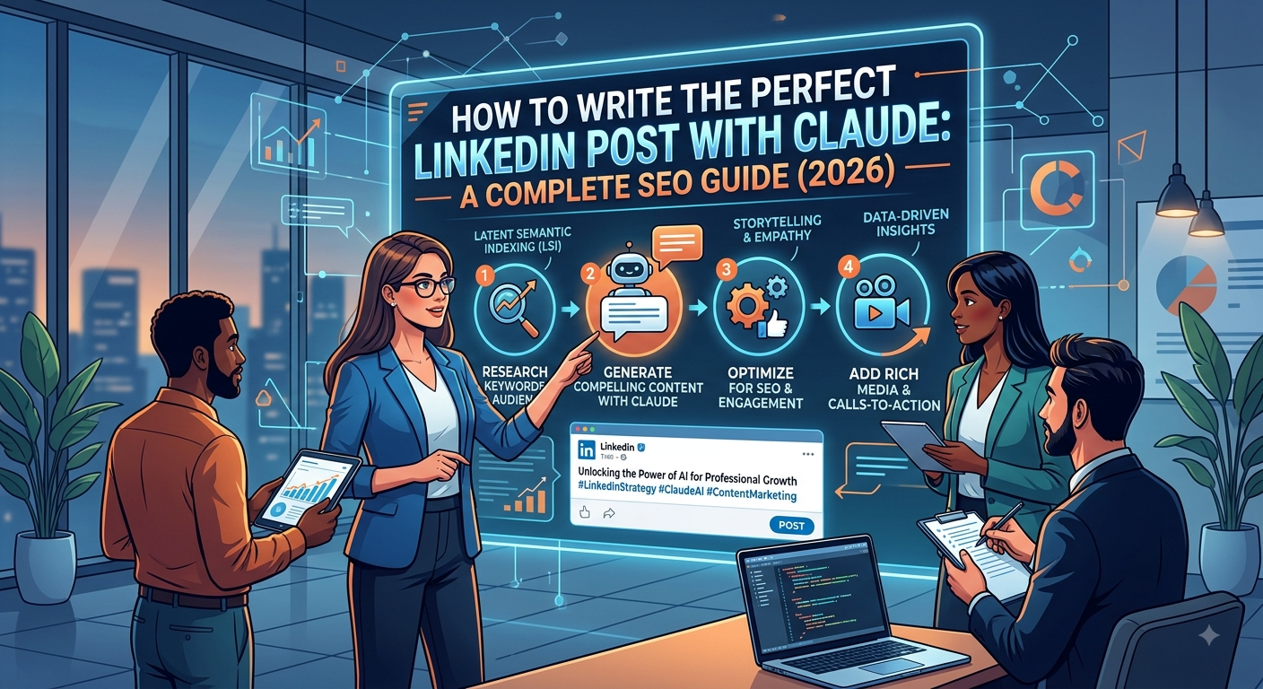 How to Write the Perfect LinkedIn Post With Claude: A Complete SEO Guide (2026)