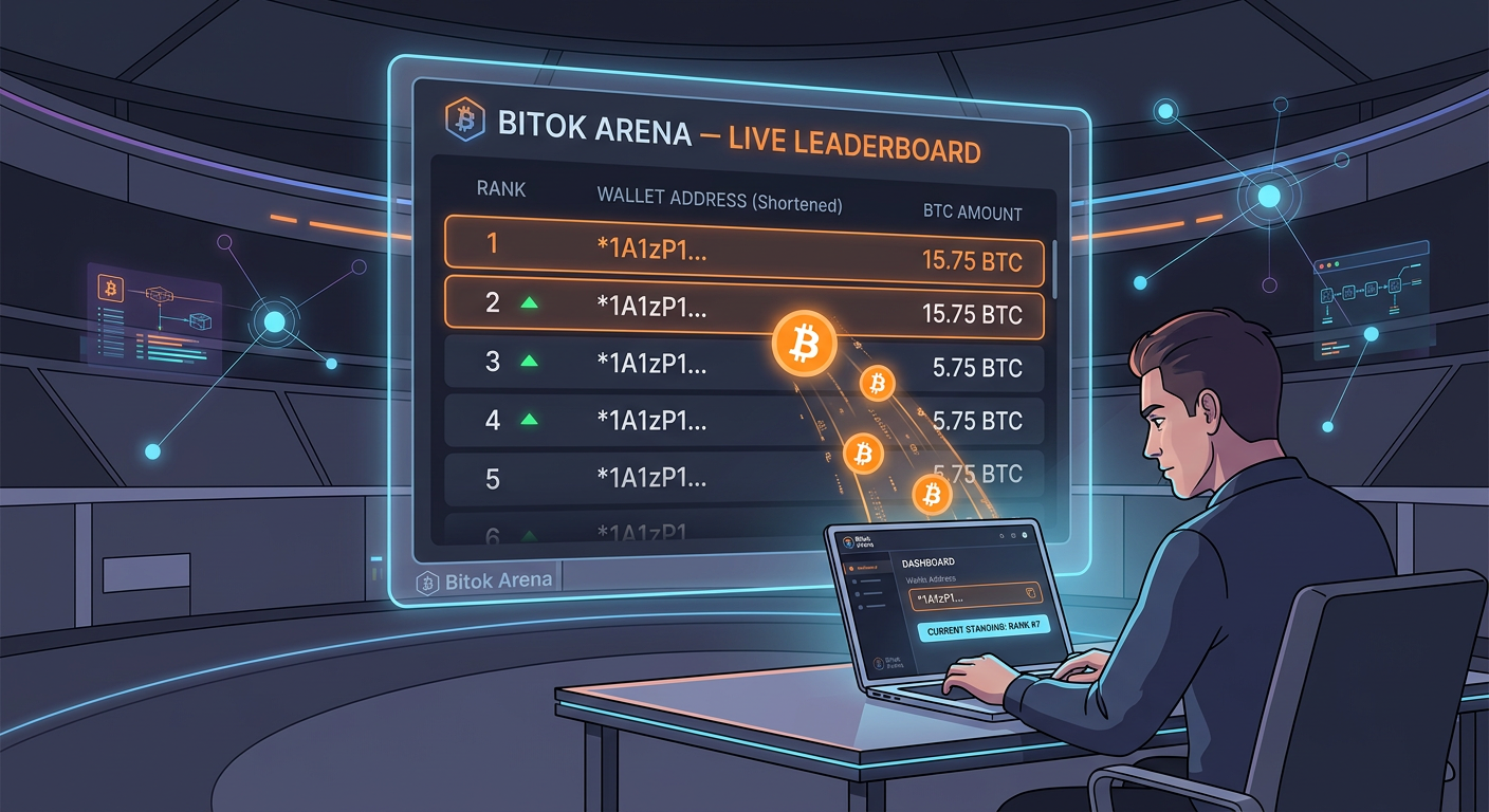 My Week Competing on Bitok Arena — The Bitcoin Game That’s Actually Fair