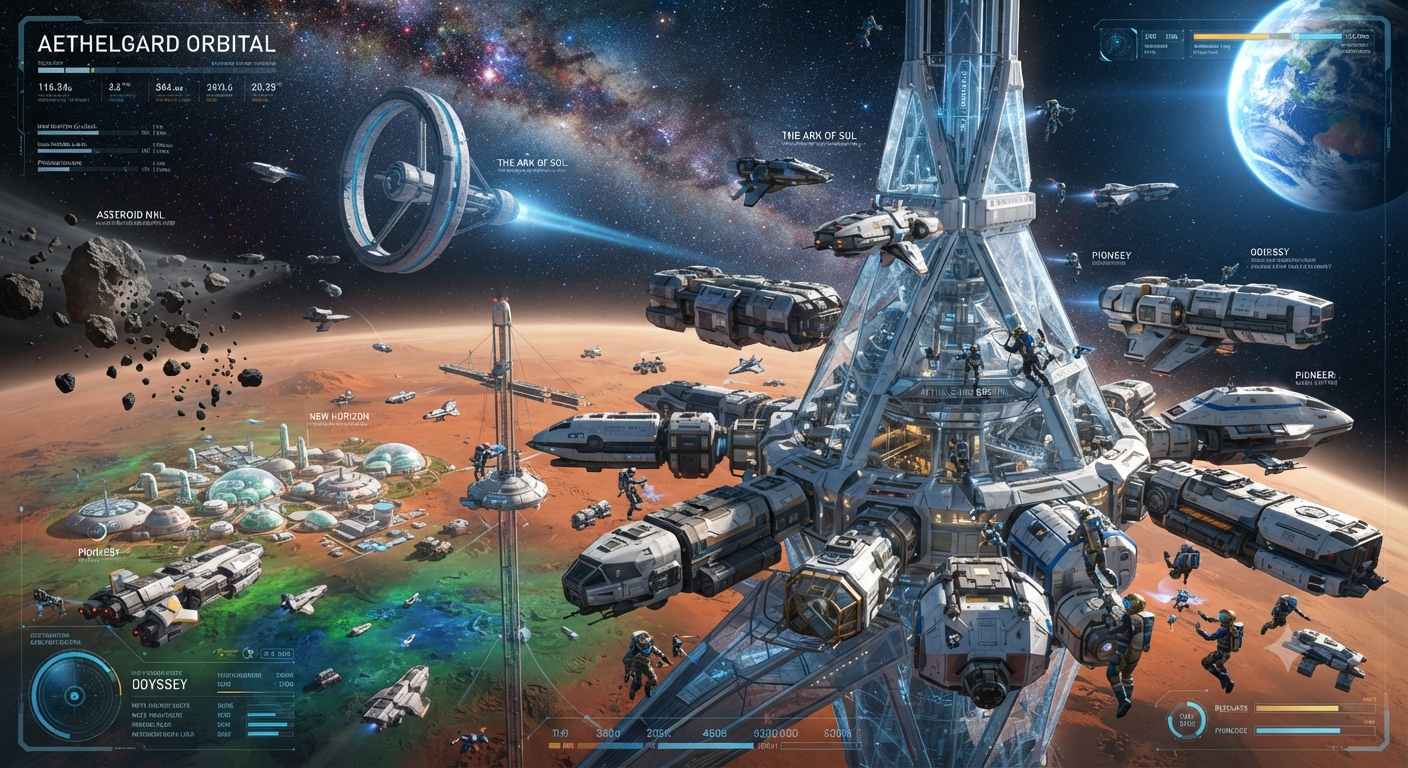Future of space explorationSpace colonization and economyMars and luna Future of space explorationSpace colonization and economyMars and luna