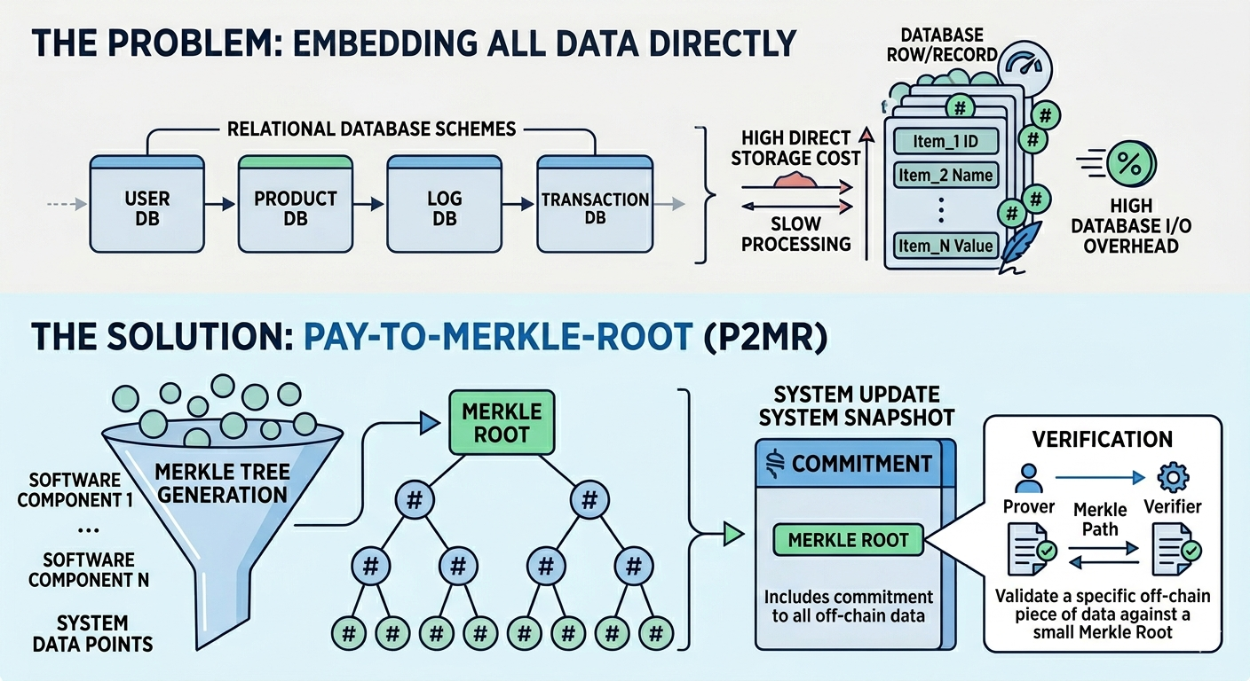 Pay-to-Merkle-Root (P2MR)