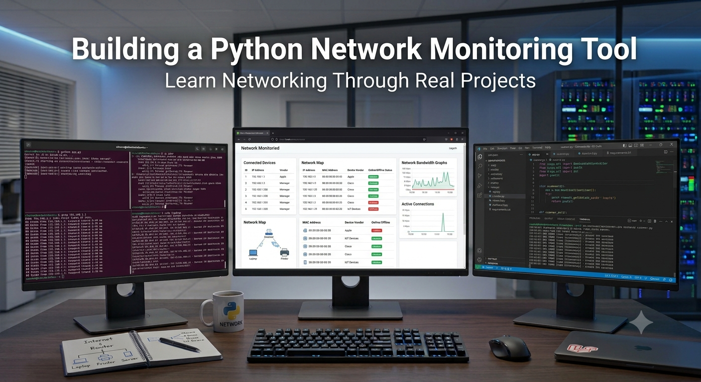 Building a Python Network Monitoring Tool from Scratch: A Practical Project for Learning Networking