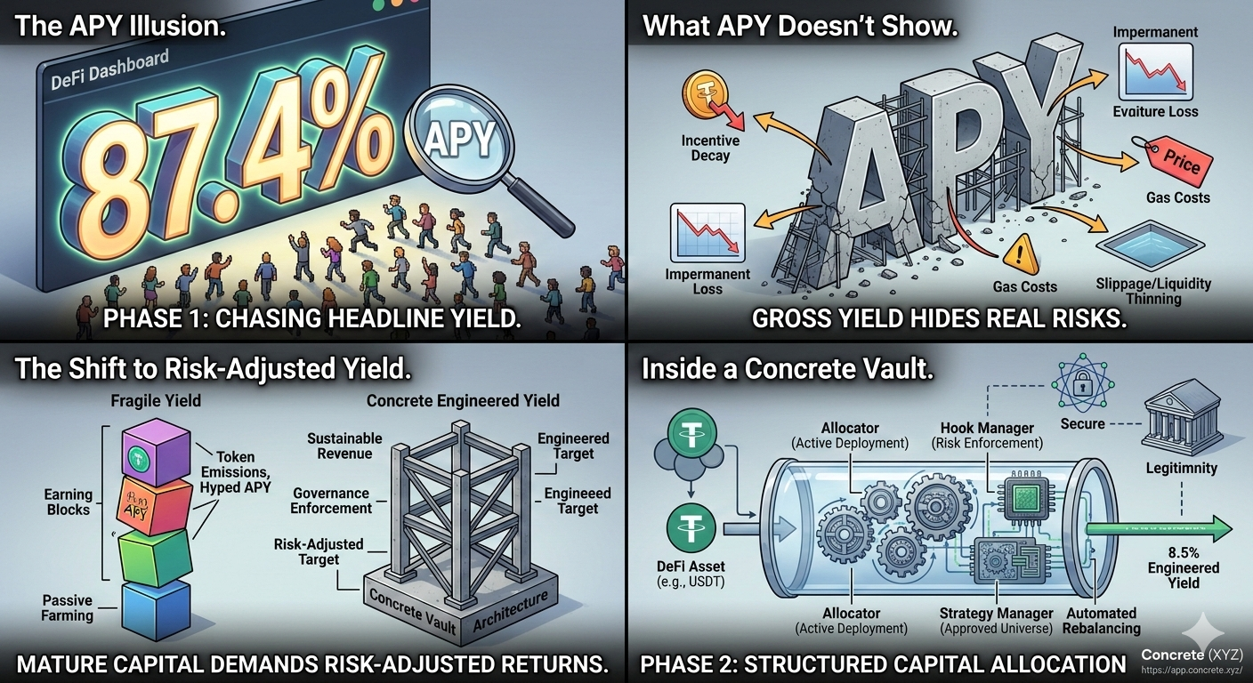 Why APY Is the Most Misunderstood Metric in DeFi
​For years, Decentralized Finance (DeFi) has been…