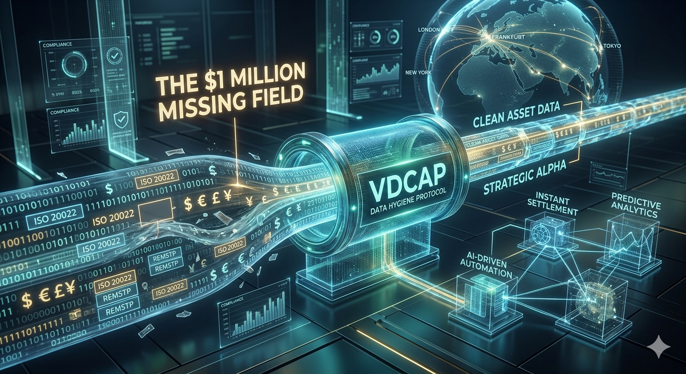 The $1 Million Missing Field: Why ISO 20022 and VDCAP are Making Data Your Most Valuable Asset