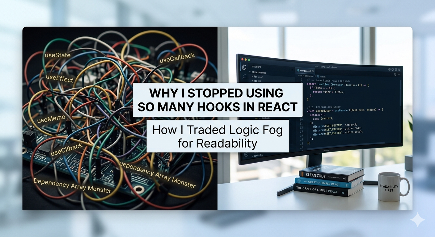 Why I Stopped Using So Many Hooks in React