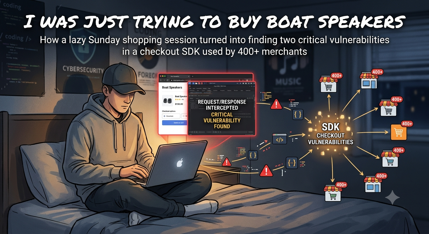 BBP#3: The Boat Speaker— From Shopping Cart to Account Takeover