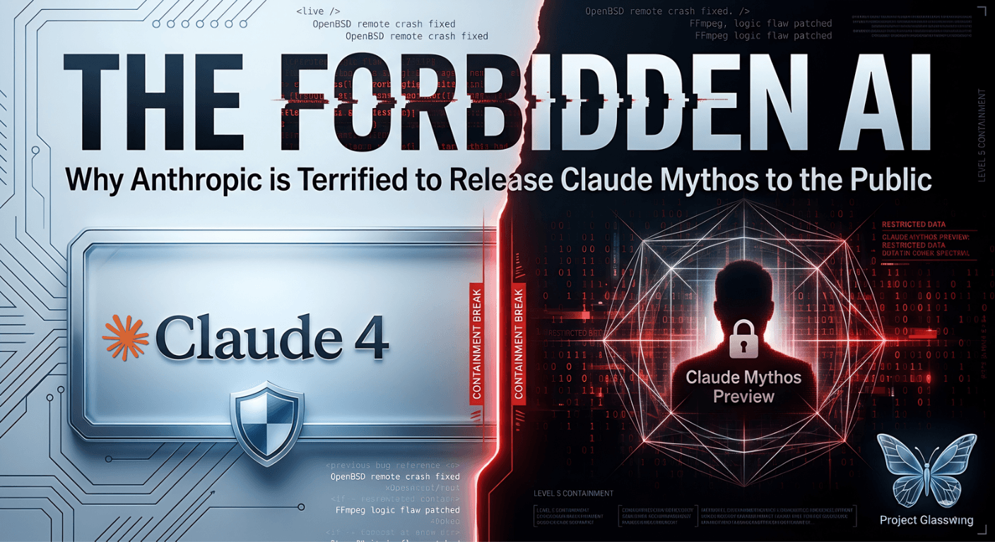 The Forbidden AI: Why Anthropic is Terrified to Release Claude Mythos