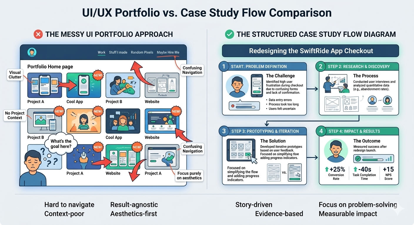 Why Most UX Case Studies Fail (And How to Fix Them)
