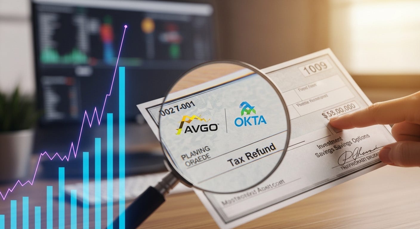 Why AVGO and OKTA Matter — And What Your Tax Refund Has to Do with It