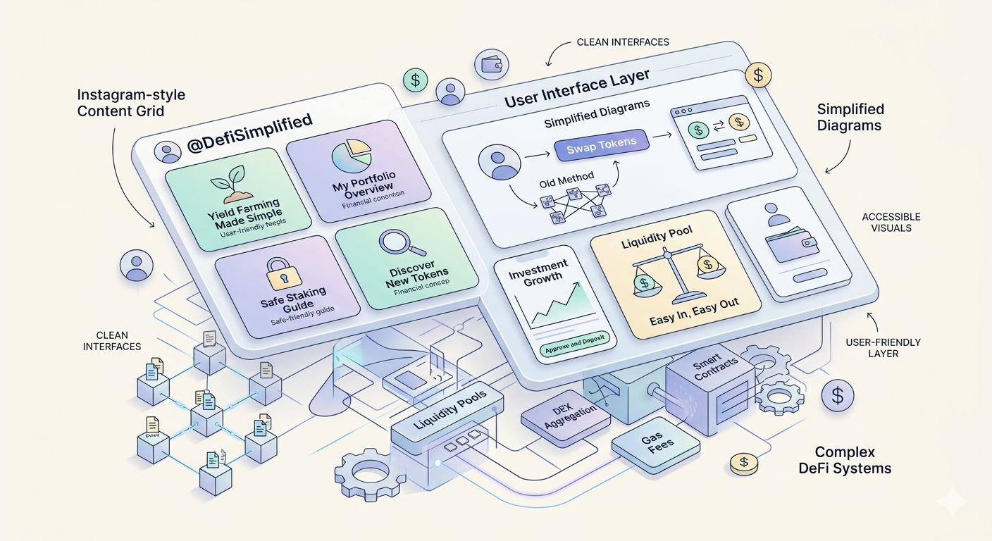 Not Just Content — Building a Visual Layer for DeFi