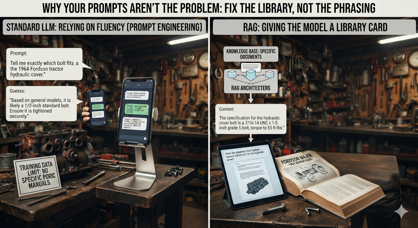 Why Your Prompts Aren’t the Problem