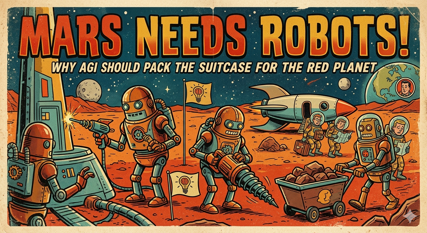 Mars Needs Robots!