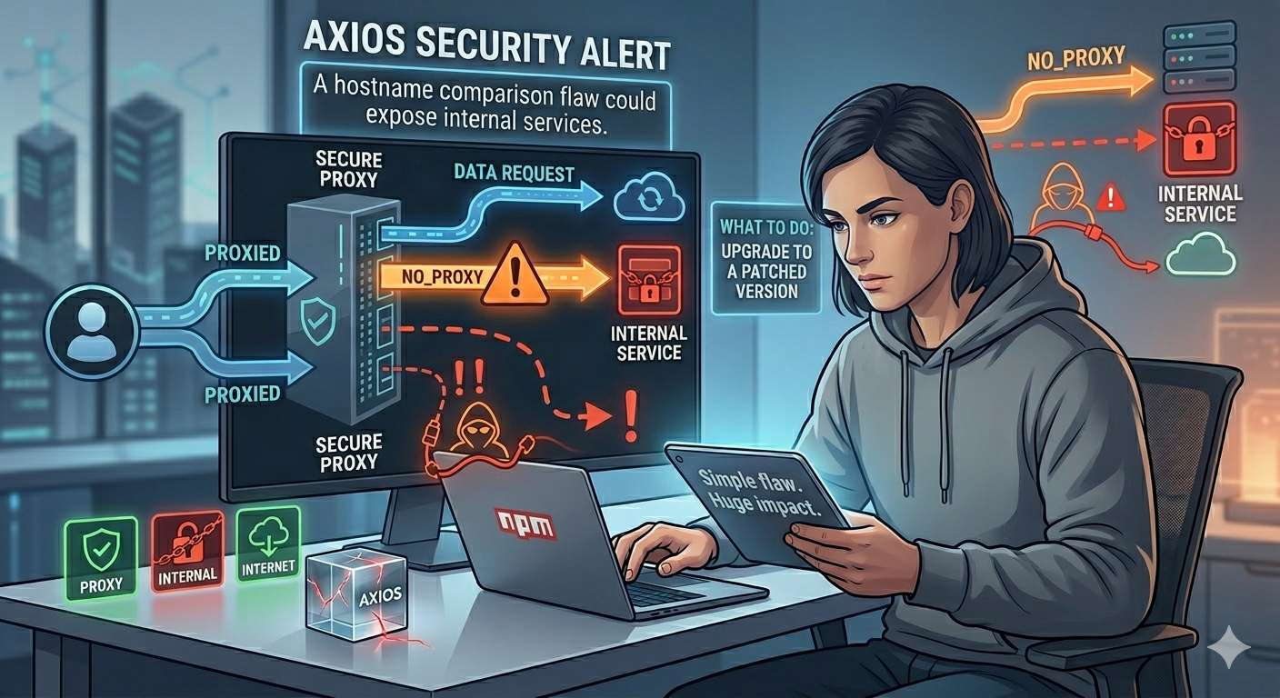 Axios CVE-2025–62718: The Silent SSRF Bug That Could Be Hiding in Your Node.js App Right Now