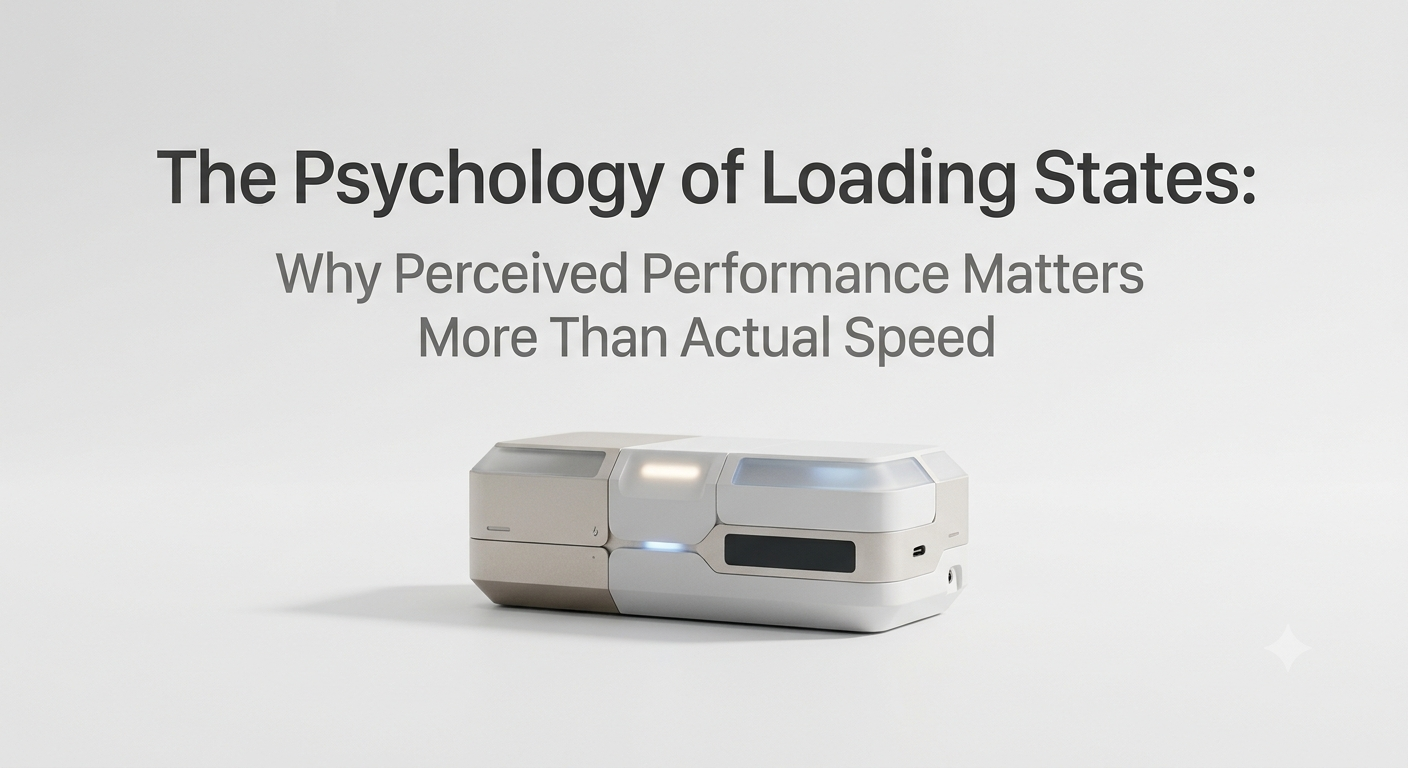 The Psychology of Loading States: Why Perceived Performance Matters More Than Actual Speed