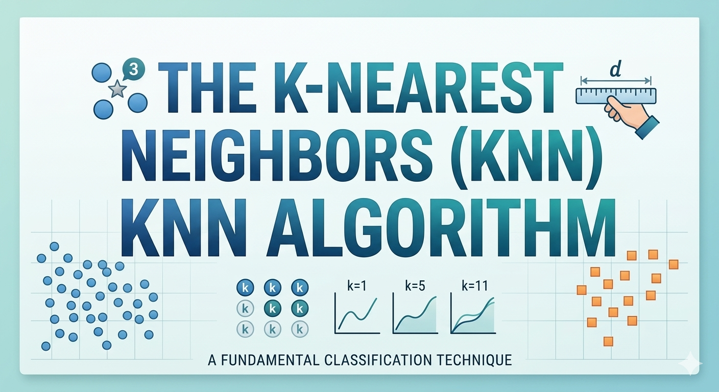 KNN (K-Nearest Neighbors) - Distance Based Machine Learning Algorithm.